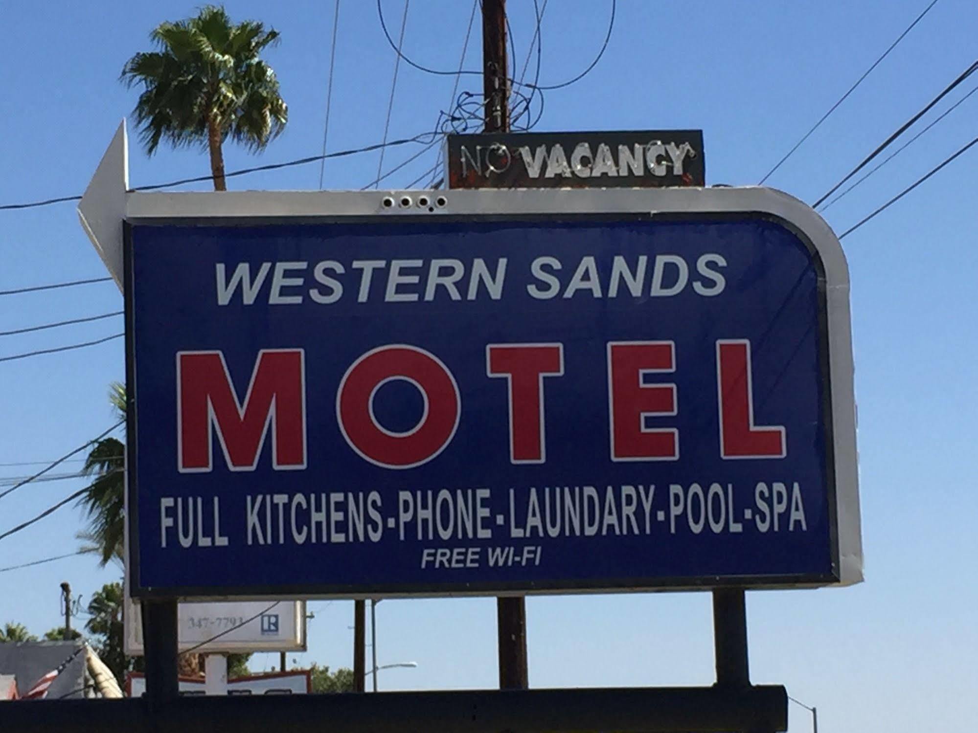 Western Sands Motel Indio Dış mekan fotoğraf